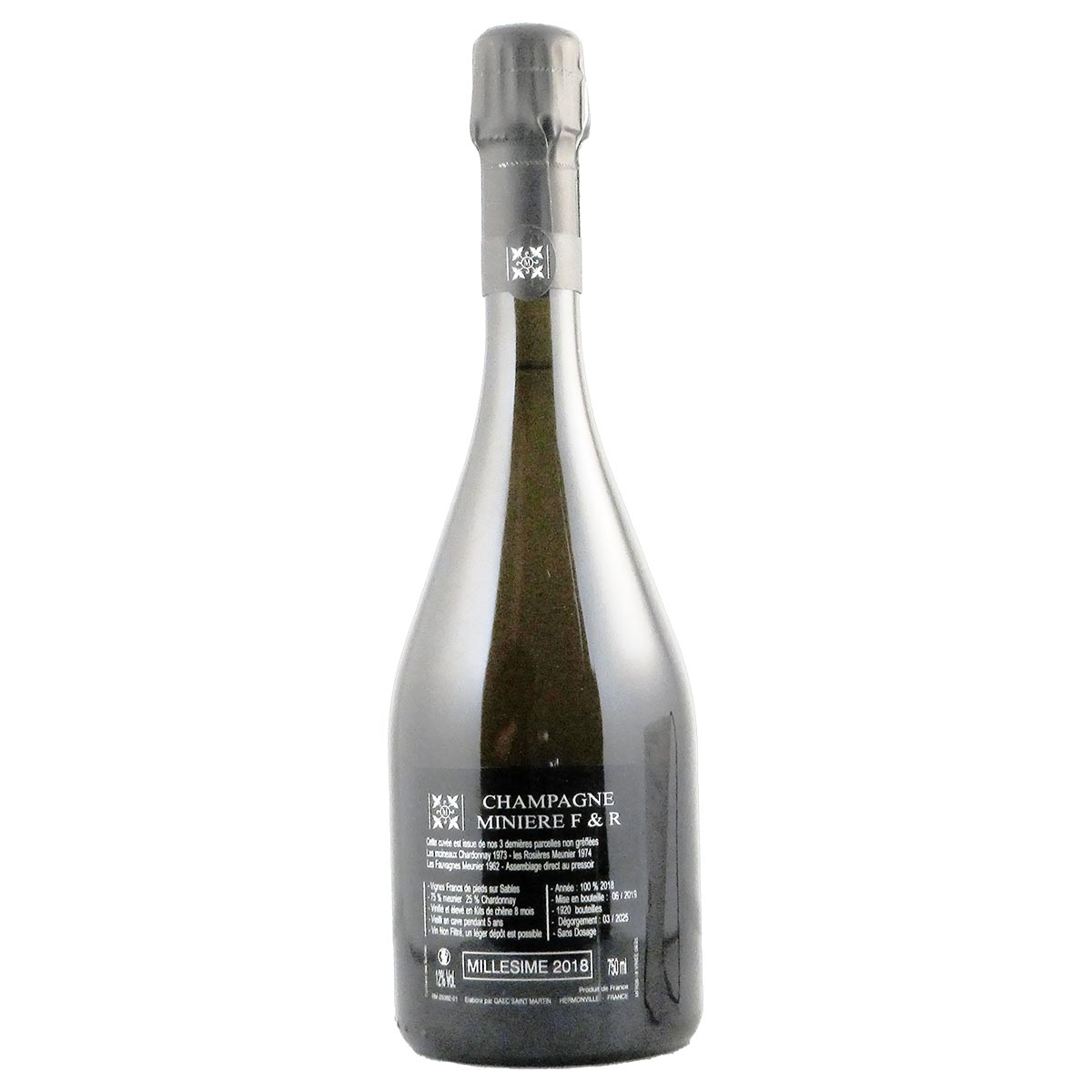 飲料・酒 MINIERE F&R シャンパーニュ 2018/ミニエール