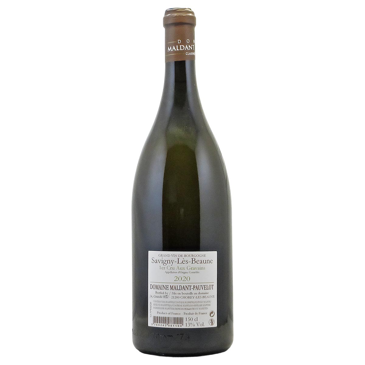 サヴィニー・レ・ボーヌ オー・グラヴァン (1500ML) 2020 マルダン・ポヴロ - 恵比寿ワインマート