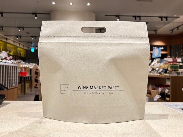 WINE MARKET PARTYオリジナル保冷バッグ 薄型小 - 恵比寿ワインマート