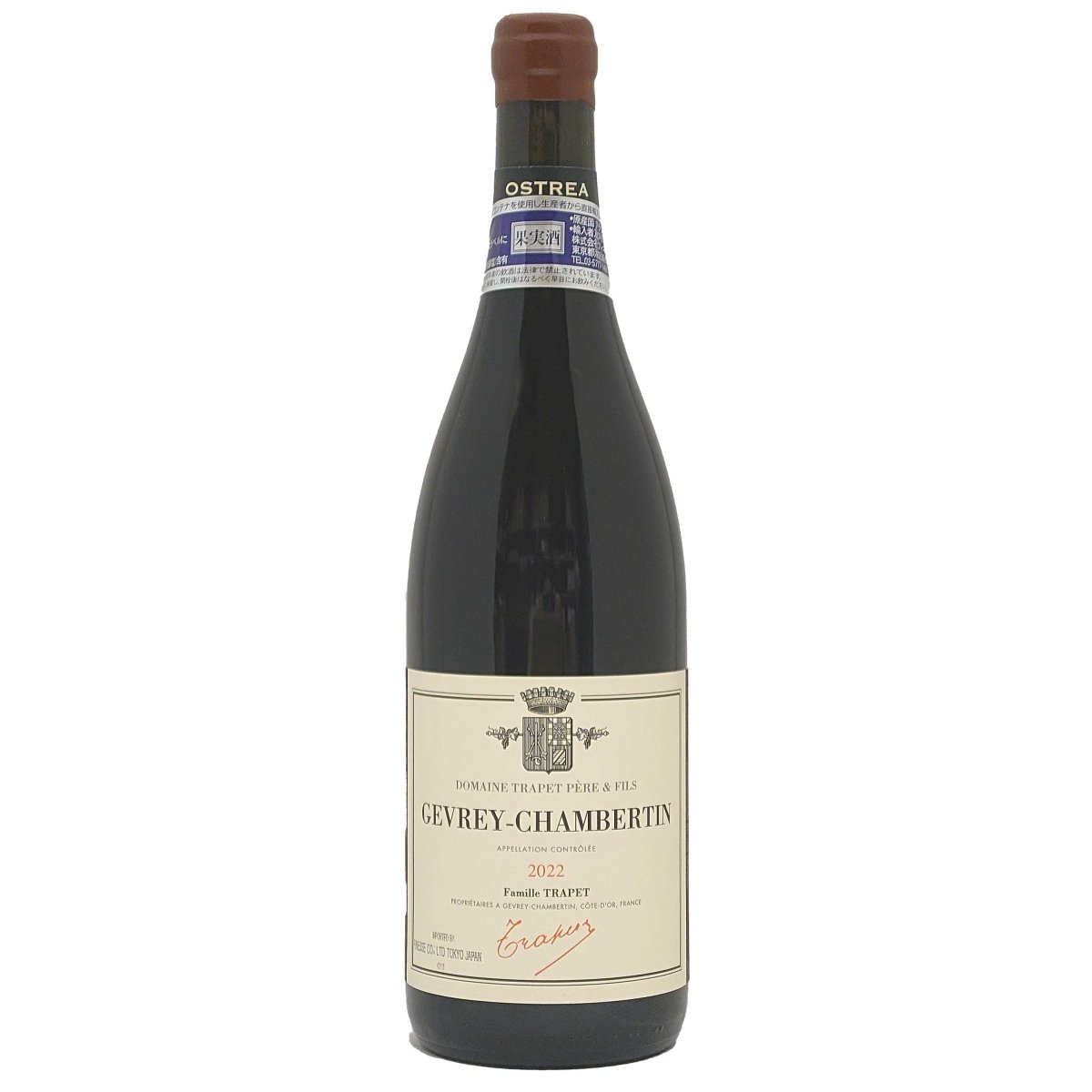 トラペ・ペール・エ・フィス　ジュヴレ・シャンベルタン・オストレア 2022 - 恵比寿ワインマート