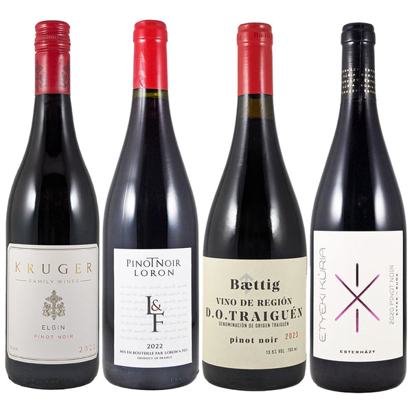 ピノ・ノワール4本セット - 老舗ワイン屋の推す高品質ワイン