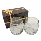 ピクニックグラス2個入りオリジナルボックス 茶色 - 恵比寿ワインマート