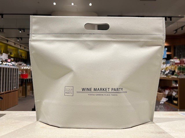 WINE MARKET PARTYオリジナル保冷バッグ 薄型大 - 恵比寿ワインマート