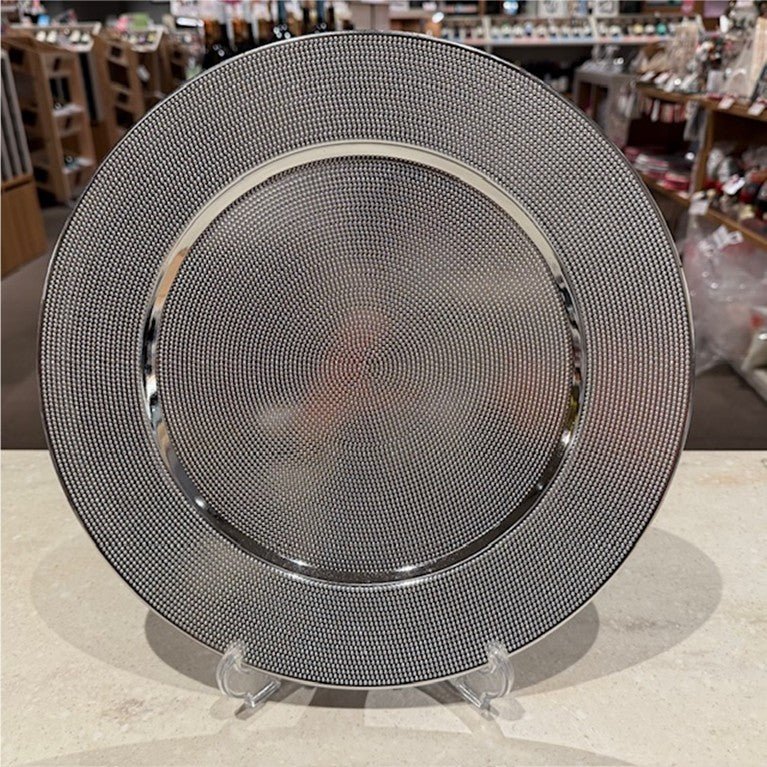 チャージャープレート　エレクトロシルバー - 恵比寿ワインマート