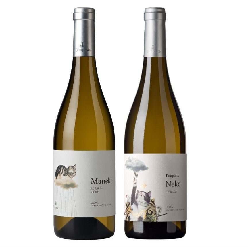 福を呼ぶ？！マネキとネコのごきげんスペインワイン2本セット - 恵比寿ワインマート