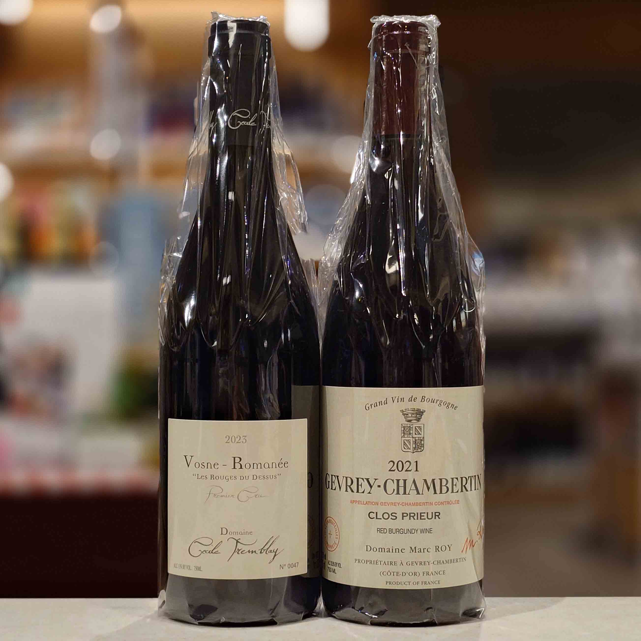 セシル・トランブレイ　ヴォーヌ・ロマネ・レ・ルージュ・ドゥシュ含む 2本セット - 恵比寿ワインマート