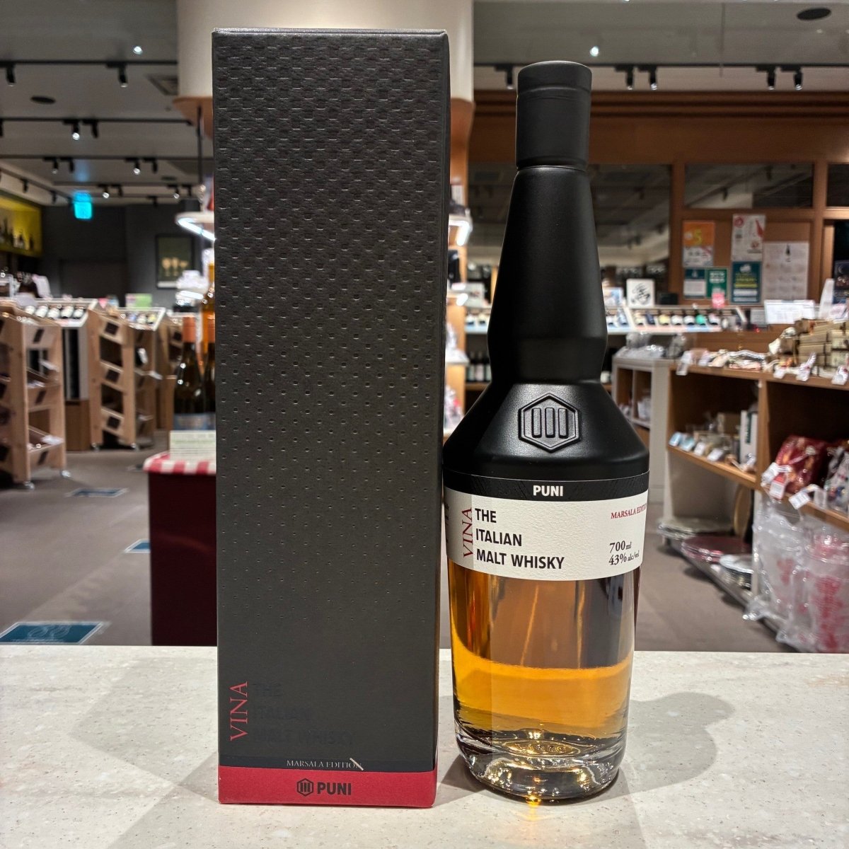 プーニ　ヴィーナ ザ・イタリアン・モルト・ウイスキー　700ml　43％ - 恵比寿ワインマート
